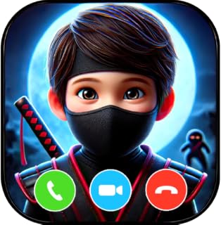 Ninja Boy Video Call – Fun Fake Call for Kids