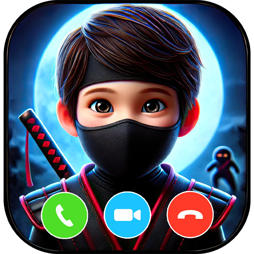 Ninja Boy Video Call – Fun Fake Call for Kids