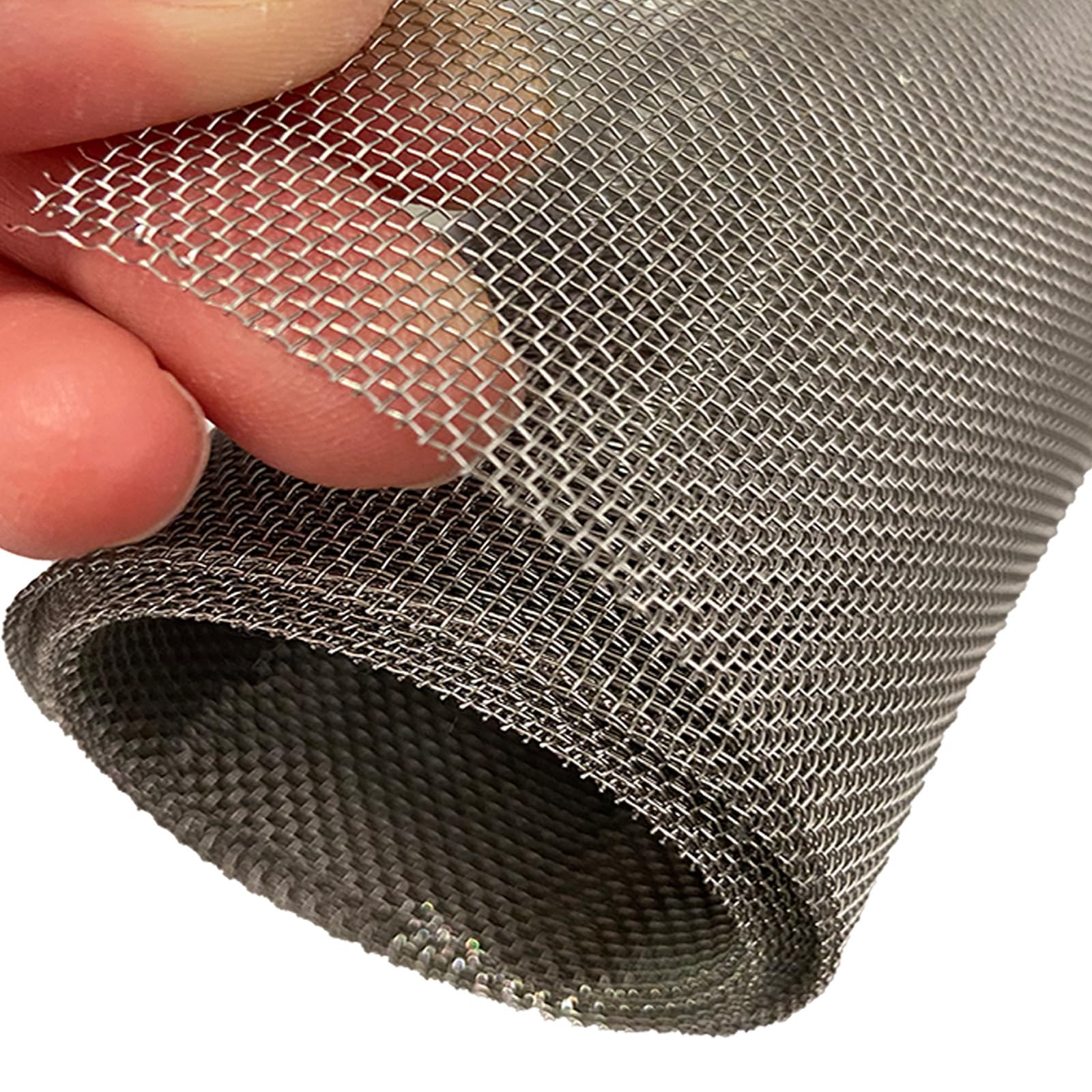 304 Stainless Steel Wire Mesh Screen, 15.7 X 59 Inches, 1mm Hole 20 Mesh | No Ru