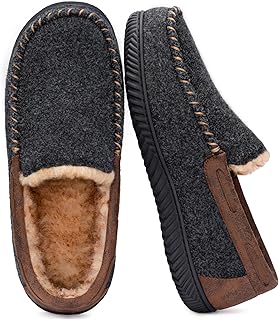 RockDove Men's Hearthfire Memory Foam Moc Slipper