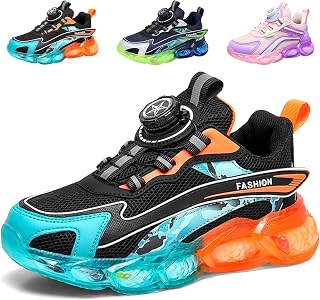 ITSOGOO Children's trainers, running shoes, fashion, girls, boys, sports shoes, lightweight, breathable running shoes, outdoor fitness shoes, trainers, indoor shoes, walking shoes, jogging shoes, 28