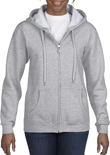 Gildan Women's Heavy Blend Full Zip Hooded Sweatshirt
