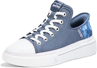Skechers womens Snoop Dogg: Snoop One-boss Life Canvas Hands Free Slip-ins
