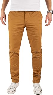 YZB Yazubi Men's Tech Chino Trouser – Slim Fit, Model: Kyle, Chino Trousers Jeans