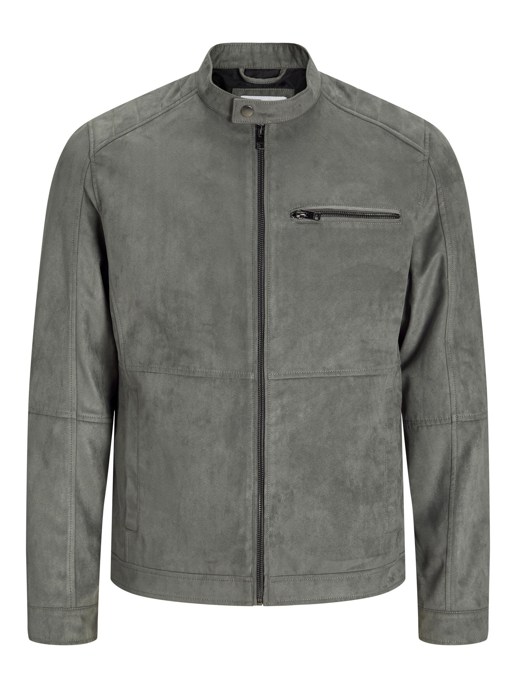 JACK & JONES Synthetic Leather Jacket Synthetic Leather Jacket