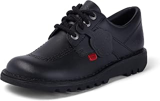 Kickers Kick Lo Derby & Richelieu Women's Black Richelieu Shoes