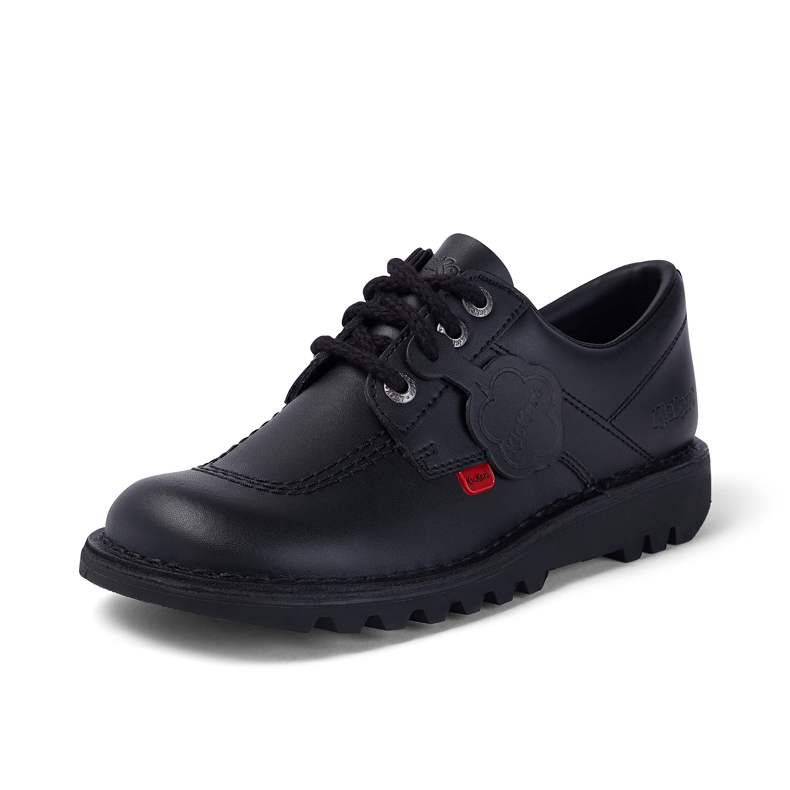 Kickers Kick Lo Derby & Richelieu Women's Black Richelieu Shoes