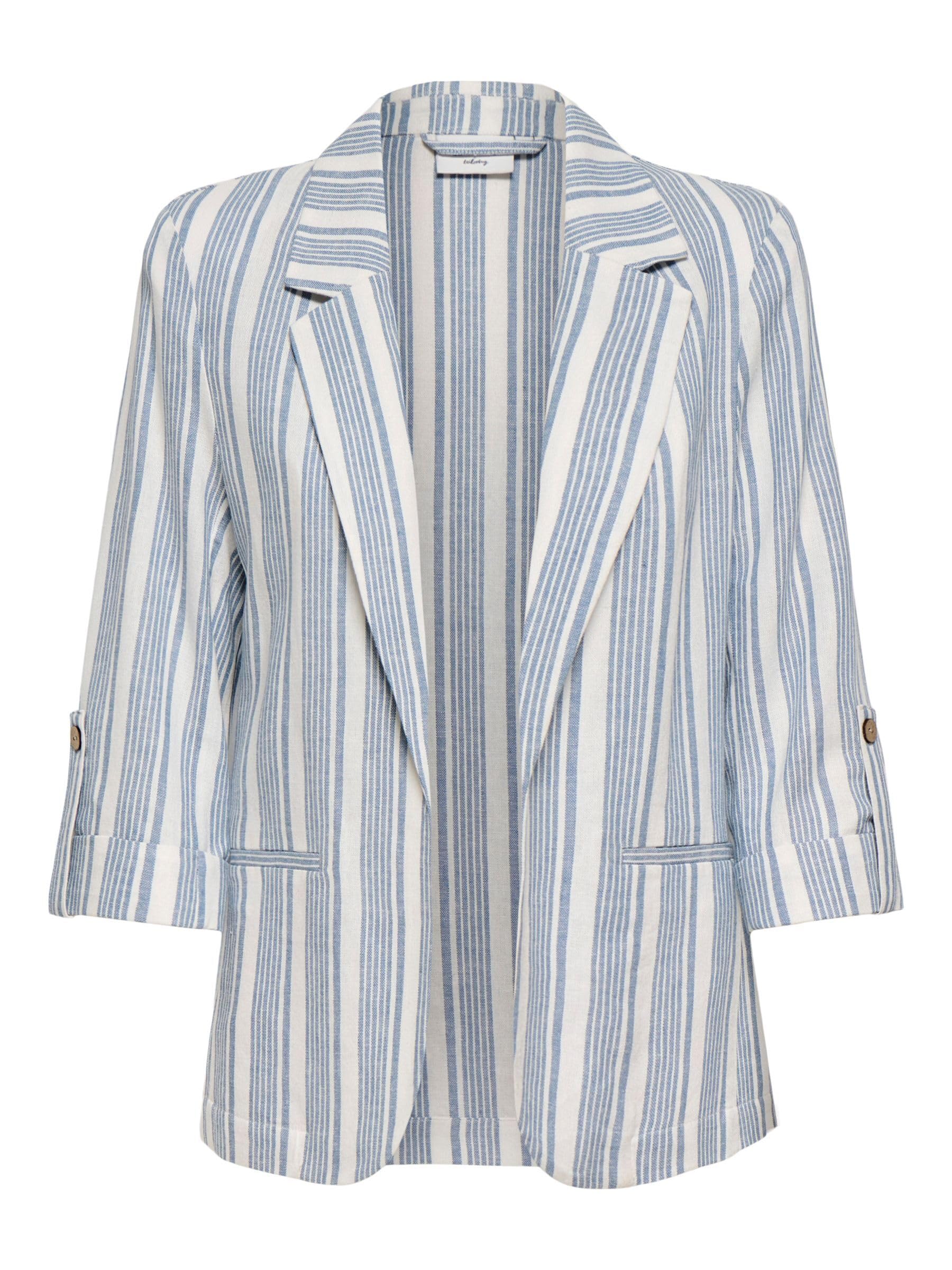 ONLY Onlgoa 3/4 Unline Linen Bl Blazer CC TLR Onlgoa 3/4 Unline Linen Bl Blazer 