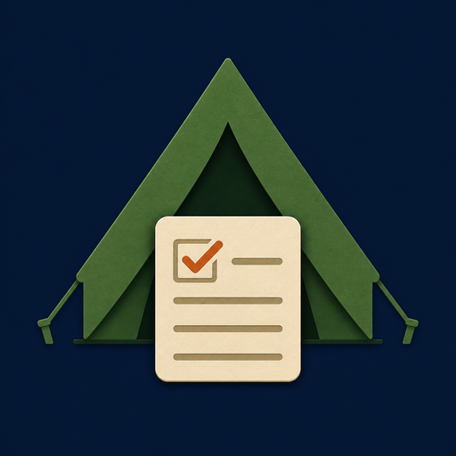 Camping Trip Planner for Fire Tablet