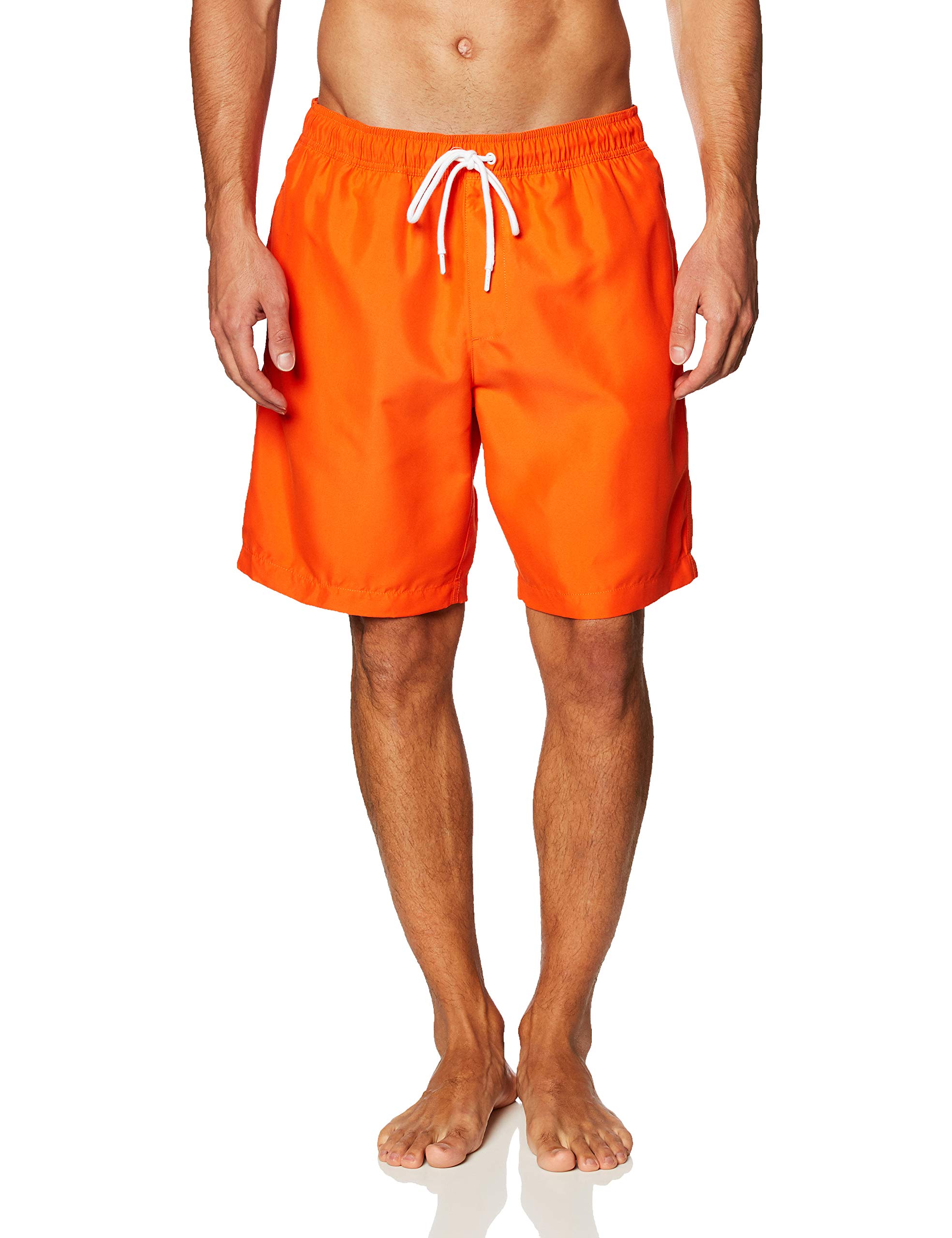 Amazon Essentials Men's 23 cm swimming trunks with mesh lining, pockets and draw