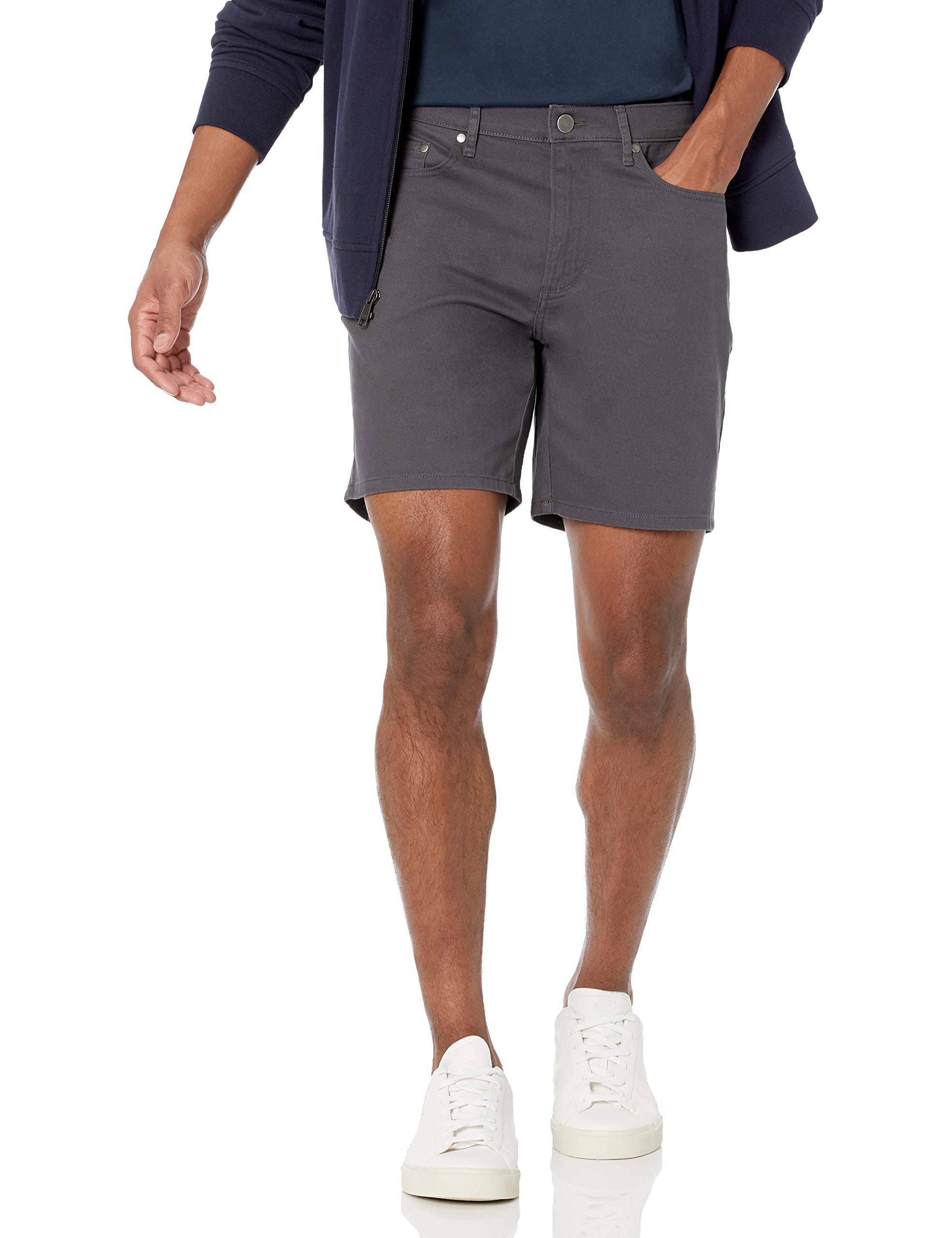 Amazon Essentials Herren Slim Fit Shorts aus Stretch-Baumwollmix Innenbeinlänge 