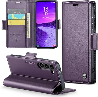 Case for Galaxy S25, Folio, Wallet Style, with Card Pocket, Galaxy S25 / SC-51F / SCG31 Cover, Card Storage, Uovon Smartphone Case, High-Quality Leather, Shock Resistant, Full Surface Protection