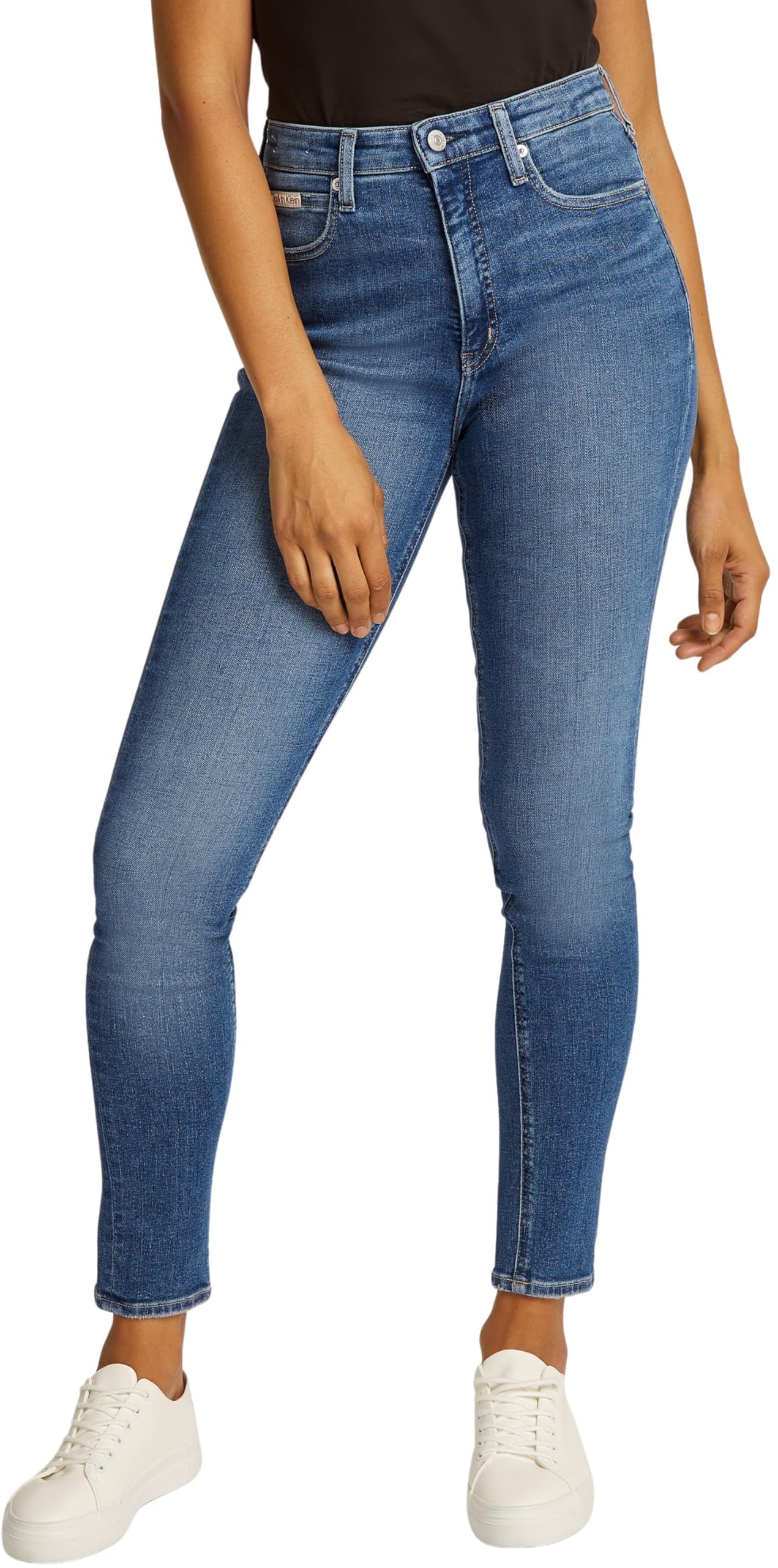 Calvin Klein Women's High Rise Skinny Fit Jeans