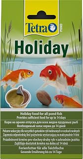 Tetra Holiday Pond Fish Food - 73g - Feed your fish for up to 14 day