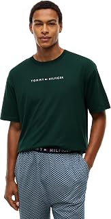 Tommy Hilfiger Men's Logo Round Neck Short Sleeve T-Shirt