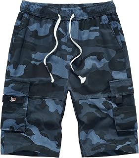 APTRO Men's Cargo Shorts Outdoor Summer Shorts Leisure Cotton Work Shorts