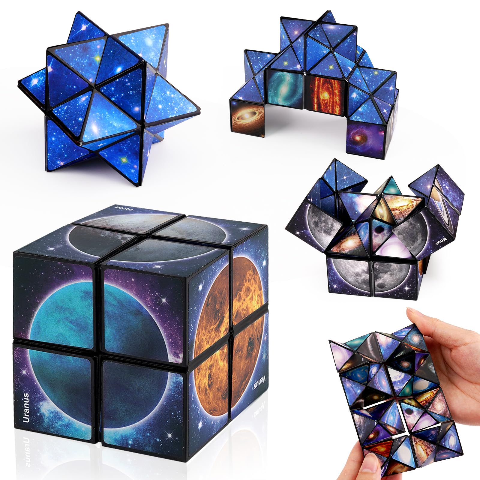 6 7 8 9 10 11 Year Old Boy Gifts: Infinity Cubes Toys for Kids Age 8-12 Birthday