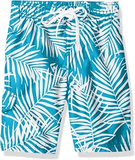 Kanu Surf Boys' Line Up Swim Trunks UPF 50+ Quick Dry Swimsuit