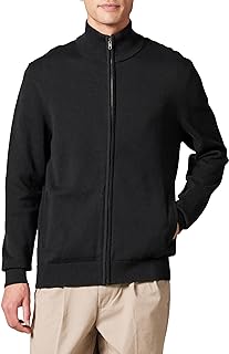 Amazon Essentials Men's Full-Zip Cotton Jumper