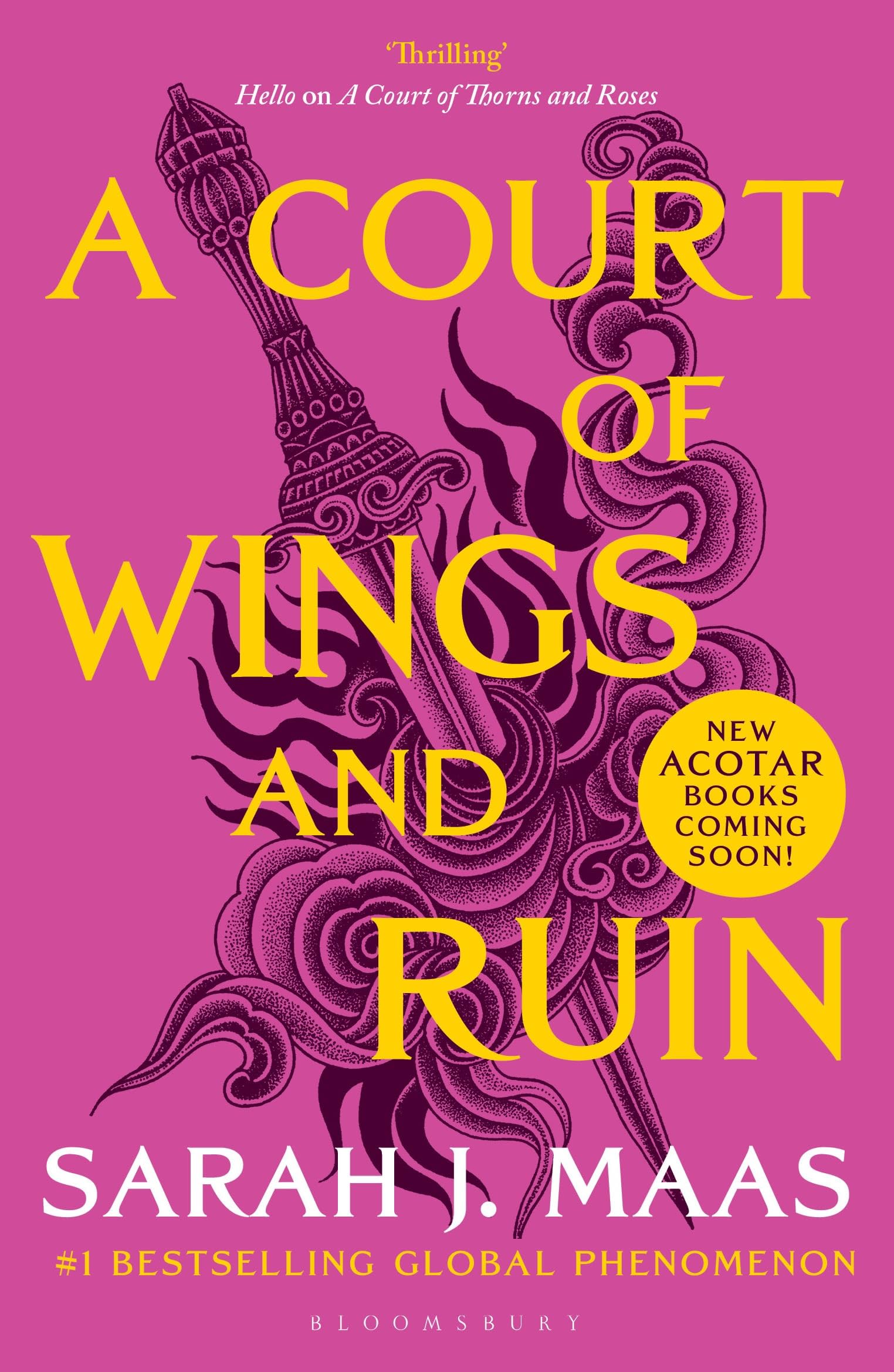 A Court of Wings and Ruin: The third book in the GLOBALLY BESTSELLING, FANTASY R