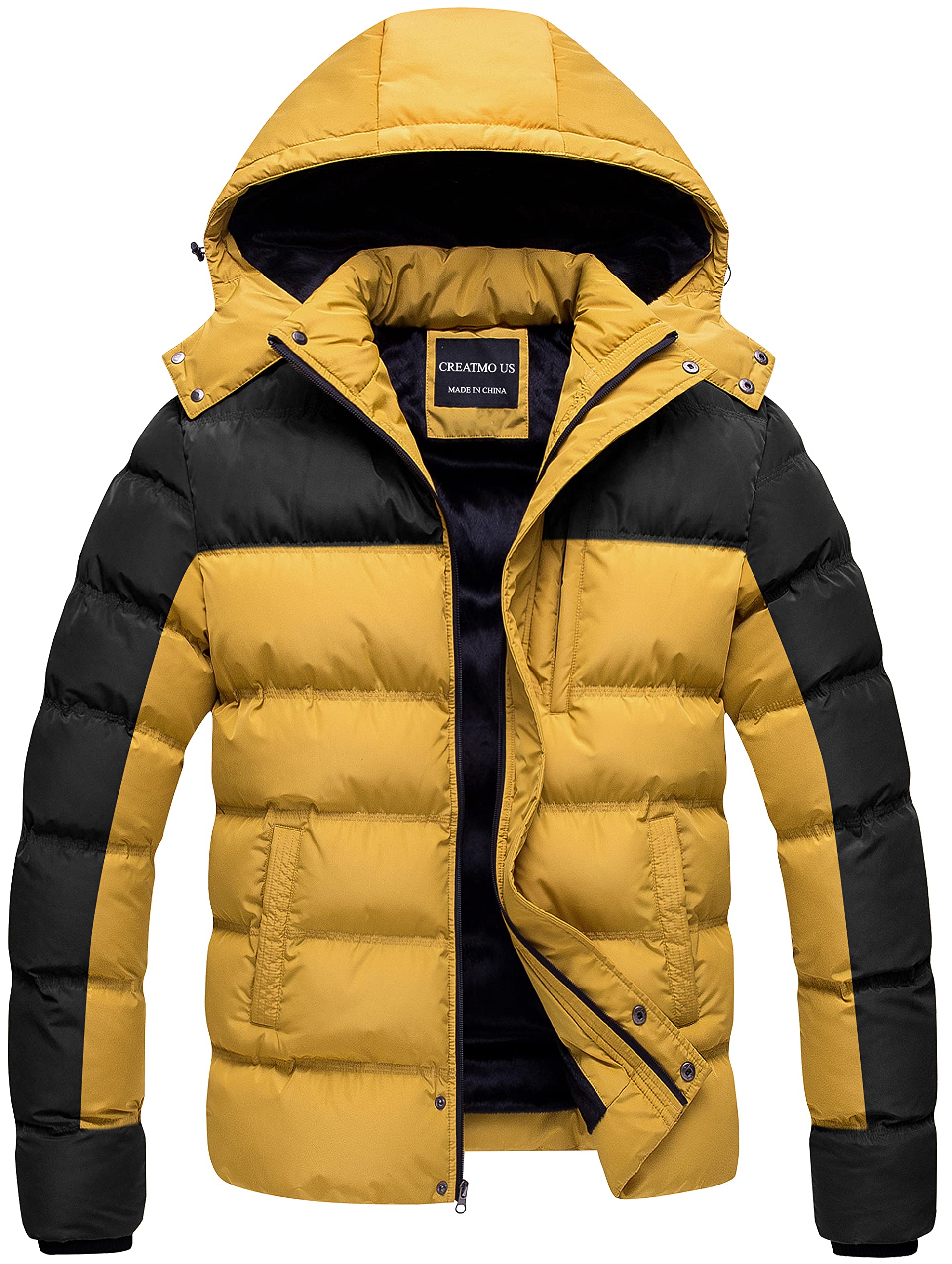 Men's Puffer Jacket Waterproof Winter Parka jacket Warm Thicken Ski Coat