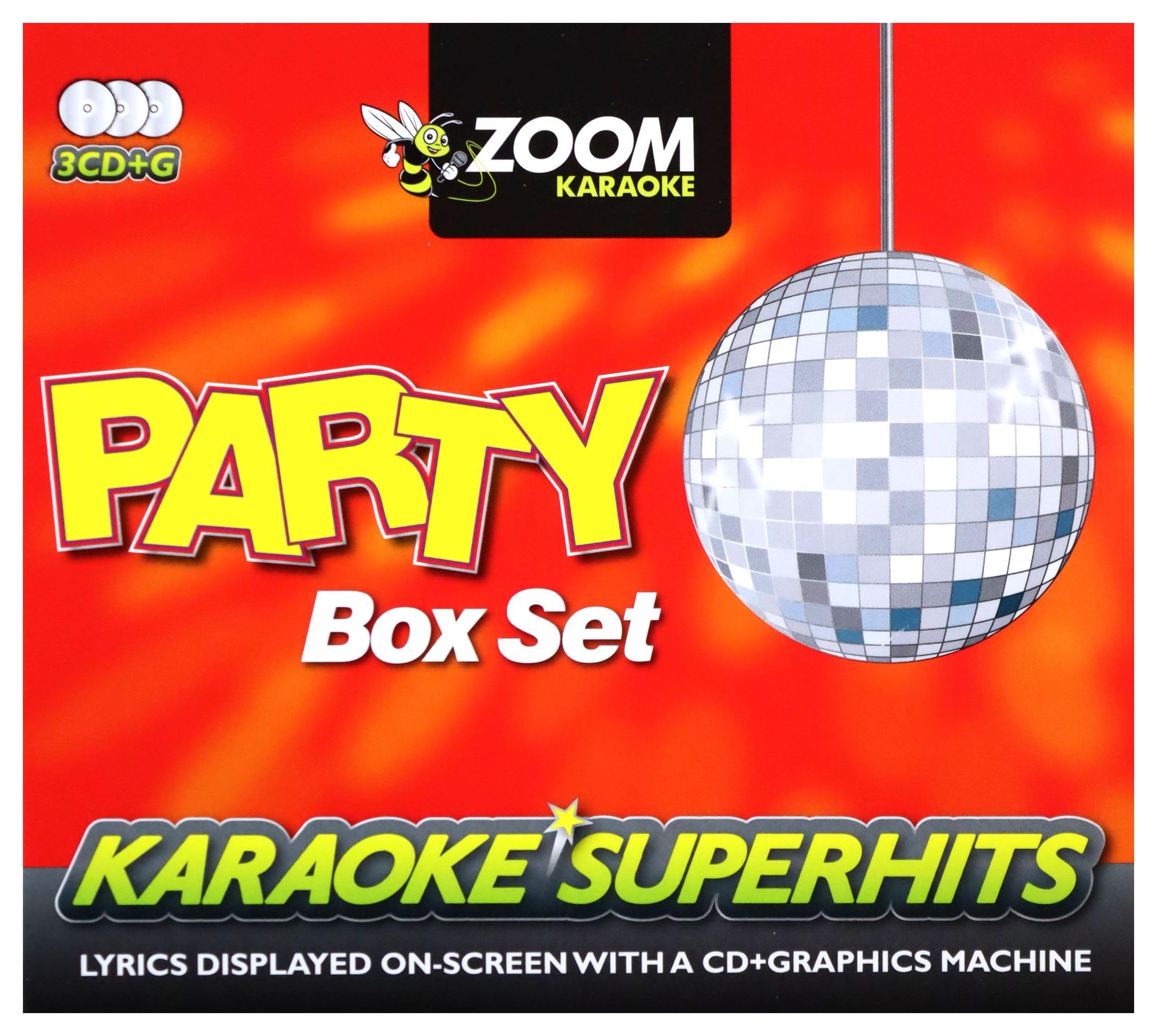 KARAOKE SUPERHITS: PARTY BOX SET (CD+G)