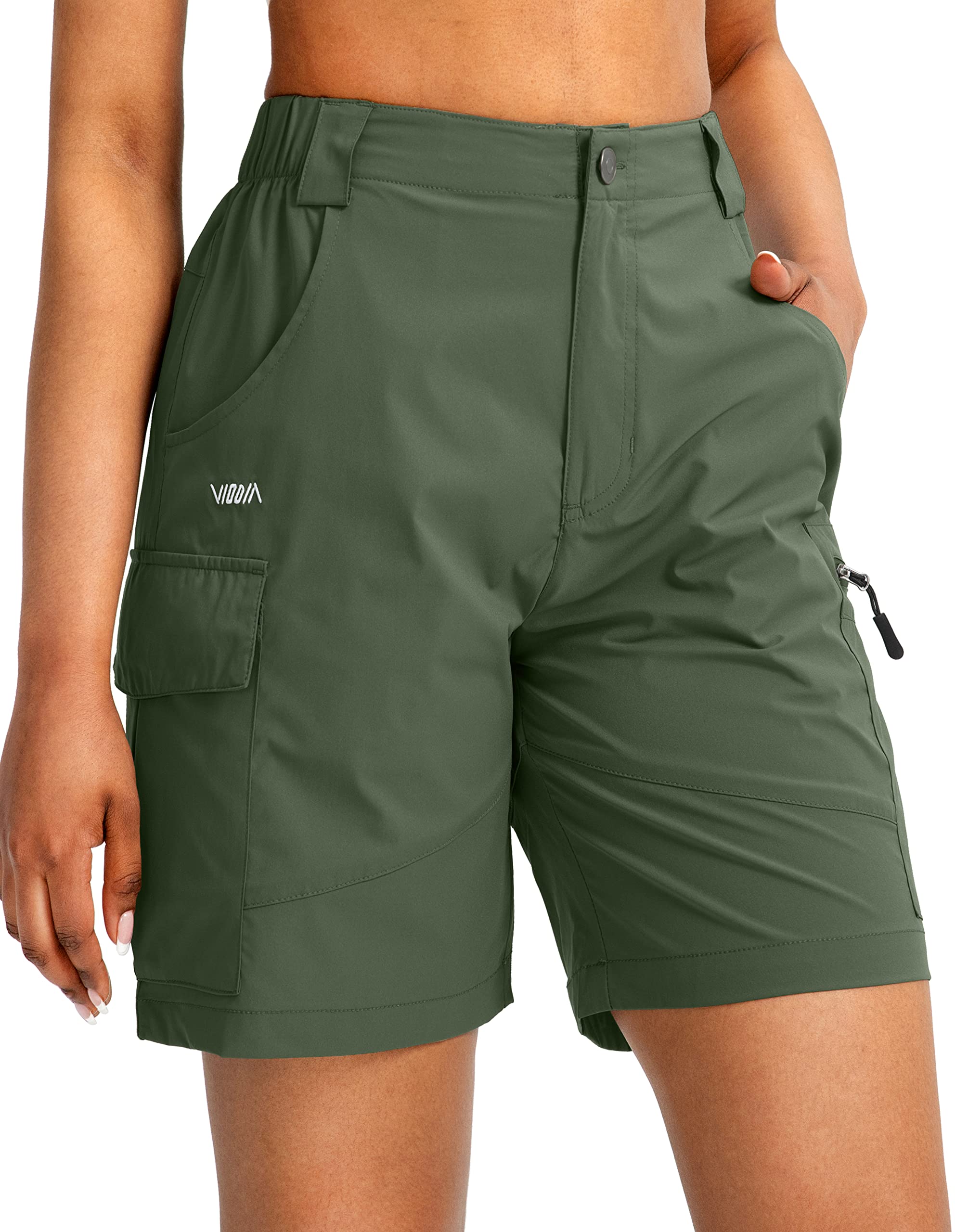 Viodia 7"/9"/11" Hiking Cargo Shorts for Women with Pockets