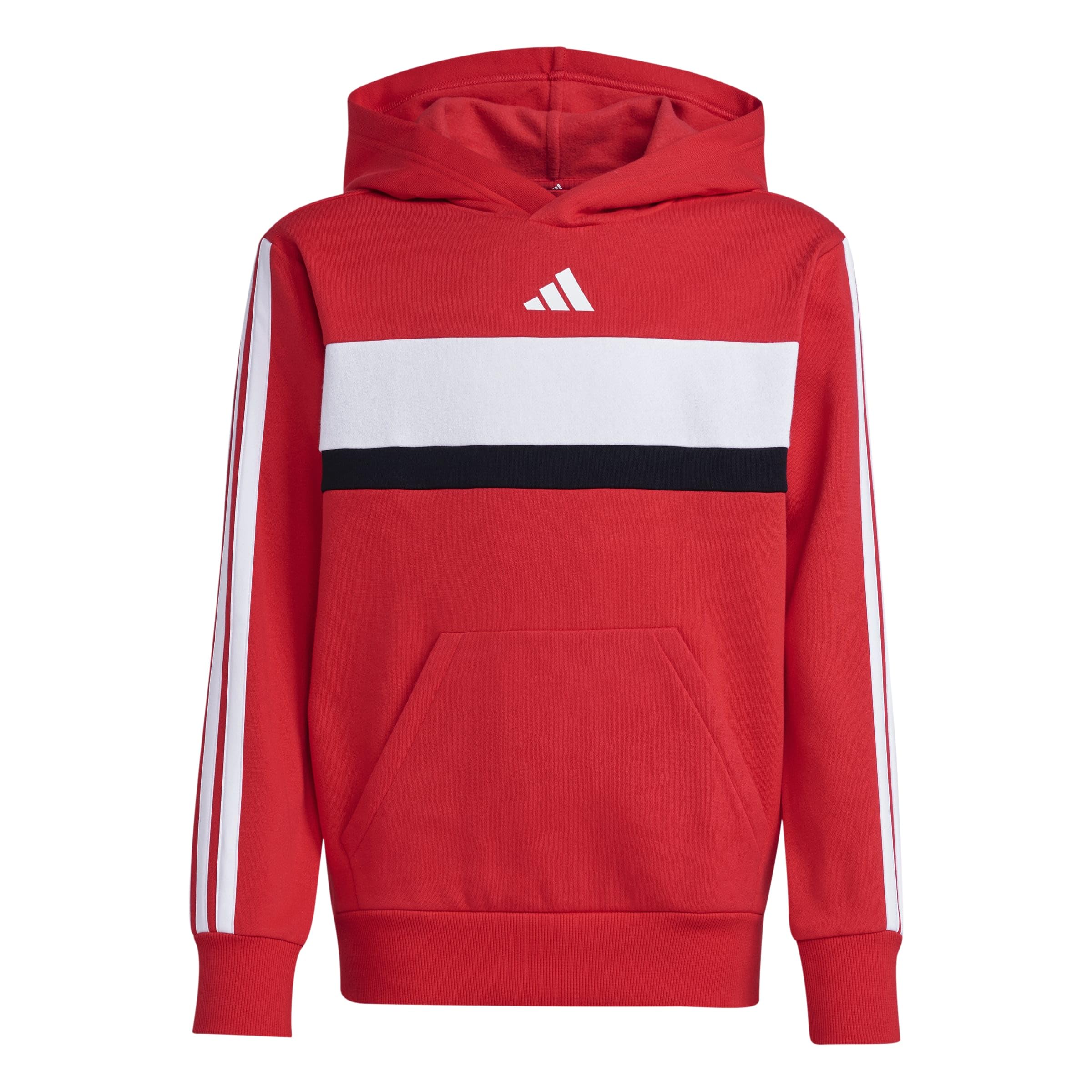 adidas Seasonal Essentials Tiberio 3 Stripes Fleece Hoodie Unisex Children (Pack