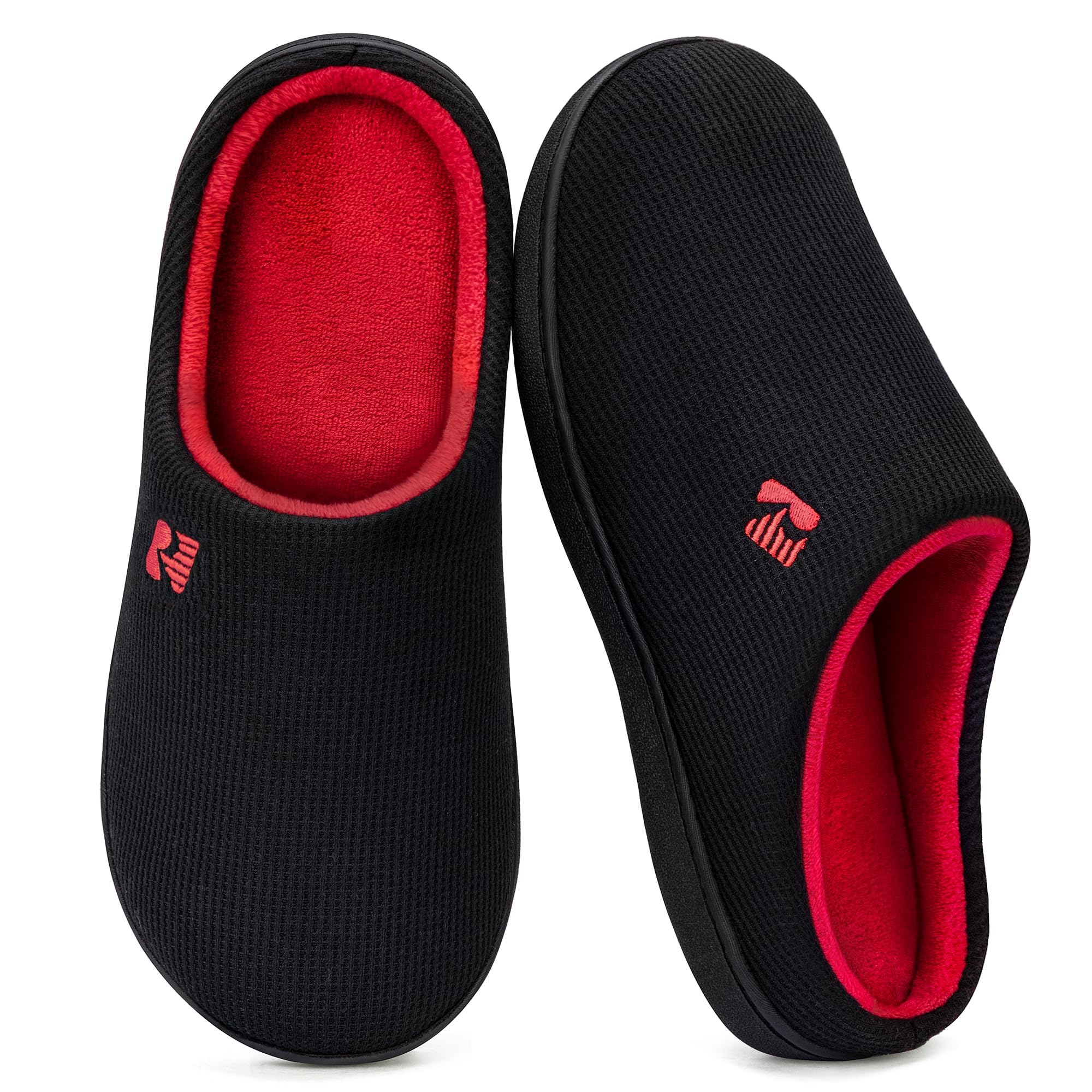 RockDove Two-Tone Men's Memory Foam Slipper