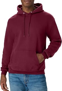Hanes Hoodie, EcoSmart Fleece Sweatshirt, Hooded Sweatshirt for Men, Big & Tall Available Hood for Men