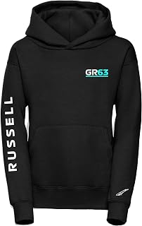 Studio 24 Signature Collection George Russell Hoodie Signature Hooded Sweater 63 Racing Hoody Free UK Shipping