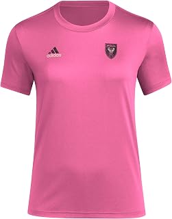 adidas Women's MLS Team Pre-Game Short Sleeve T-Shirt