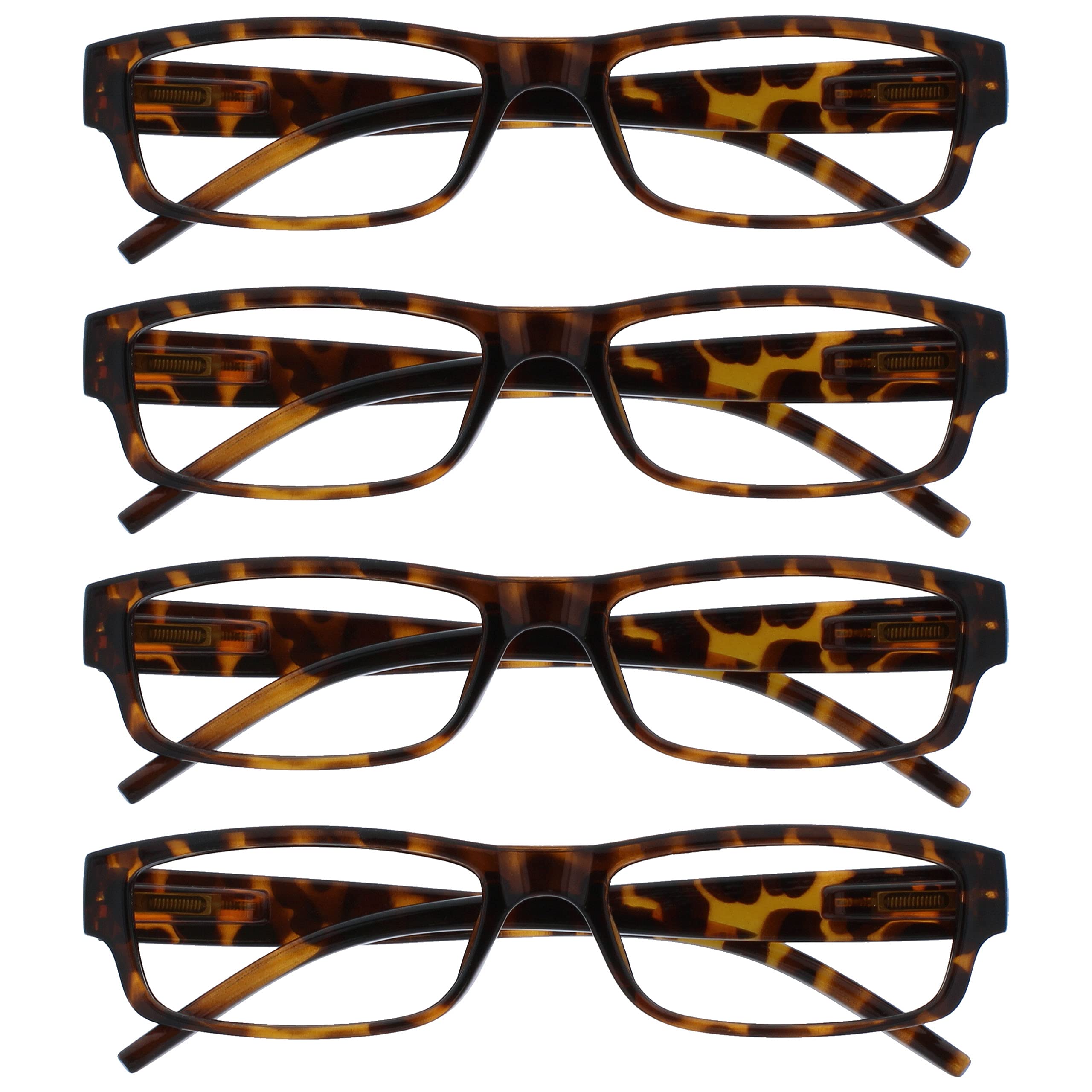 OPULIZE The Company Reading Glasses Brown Tortoise Lightweight Comfortable Reade