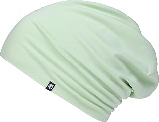 Enter the Complex® Men's and Women's Lightweight Jersey Slouch Beanie in Cotton, Stretch