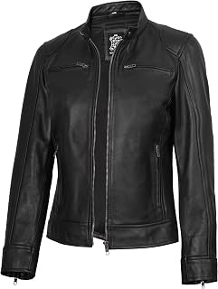 fjackets Women's Real Lambskin Fur Bomber Jacket with Removable Hood, Women's Hooded Jacket