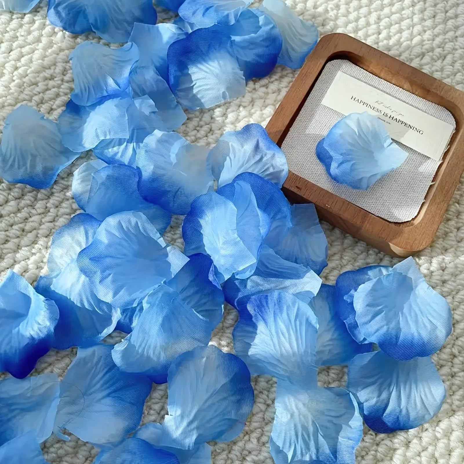 1000pcs Artificial Rose Petals Silk Rose Petals for Romantic Night Wedding Propo