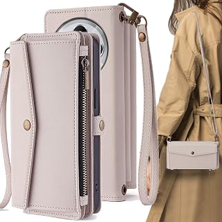Xiaomi Redmi 14C Case Folio Universal Redmi 14C Shoulder Case Strap Case Xiaomi Redmi 14C SIM Free Mobile Case Red Mi 14C Notebook Case Redmi 14C Cover Shockproof Card Case Notebook Applicable Case