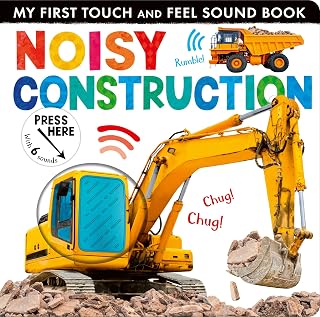 Little Tiger Noisy Construction (My First Touch and Feel Sound Book).