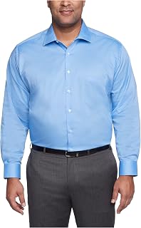 Van Heusen Herren Tall Fit Dress Shirt Flex Collar Stretch Solid (Big and Tall) Klassisches Hemd (1er Pack)