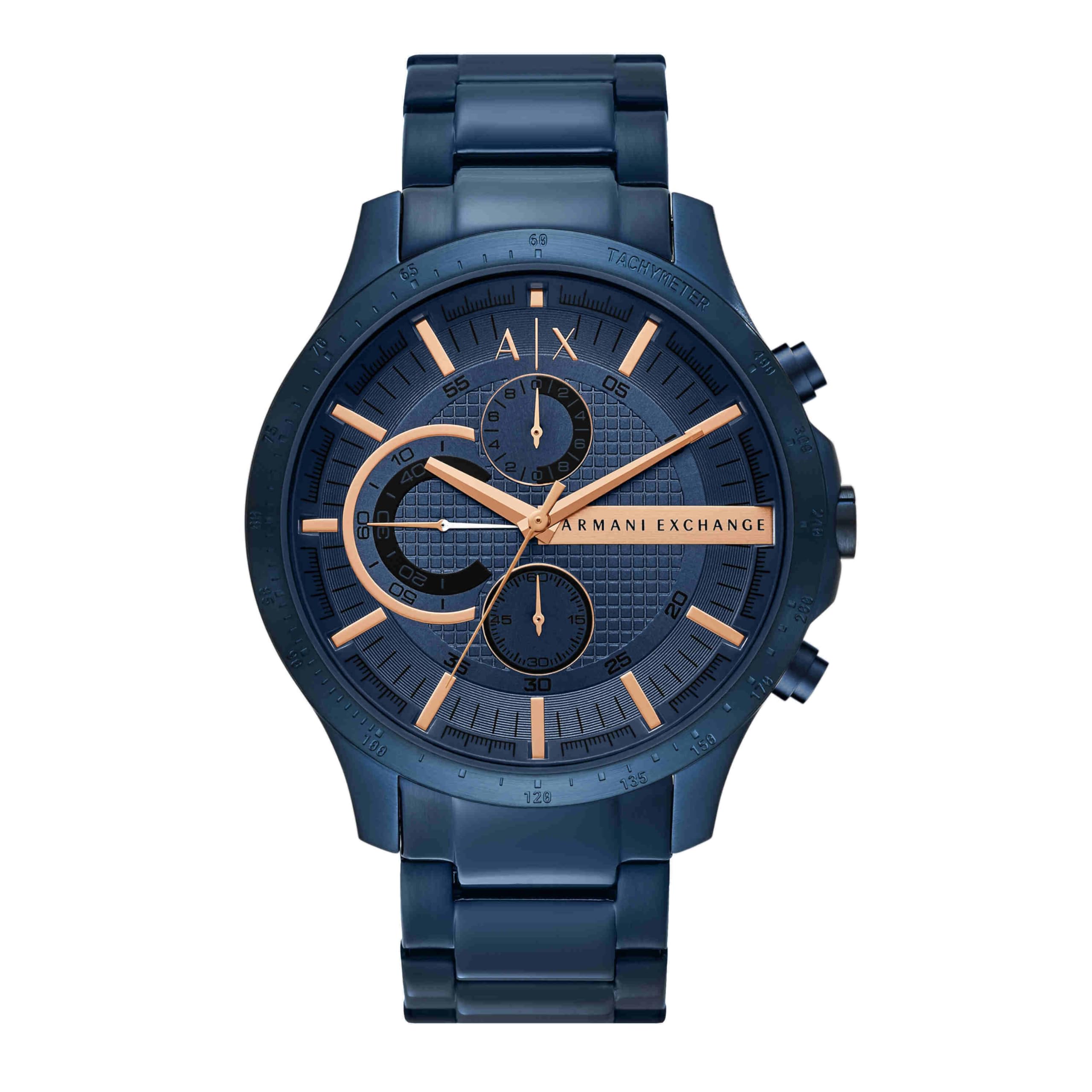 Armani Exchange Watch for Men, Quarz-Chronographenwerk und 46mm Gehäusegröße mit