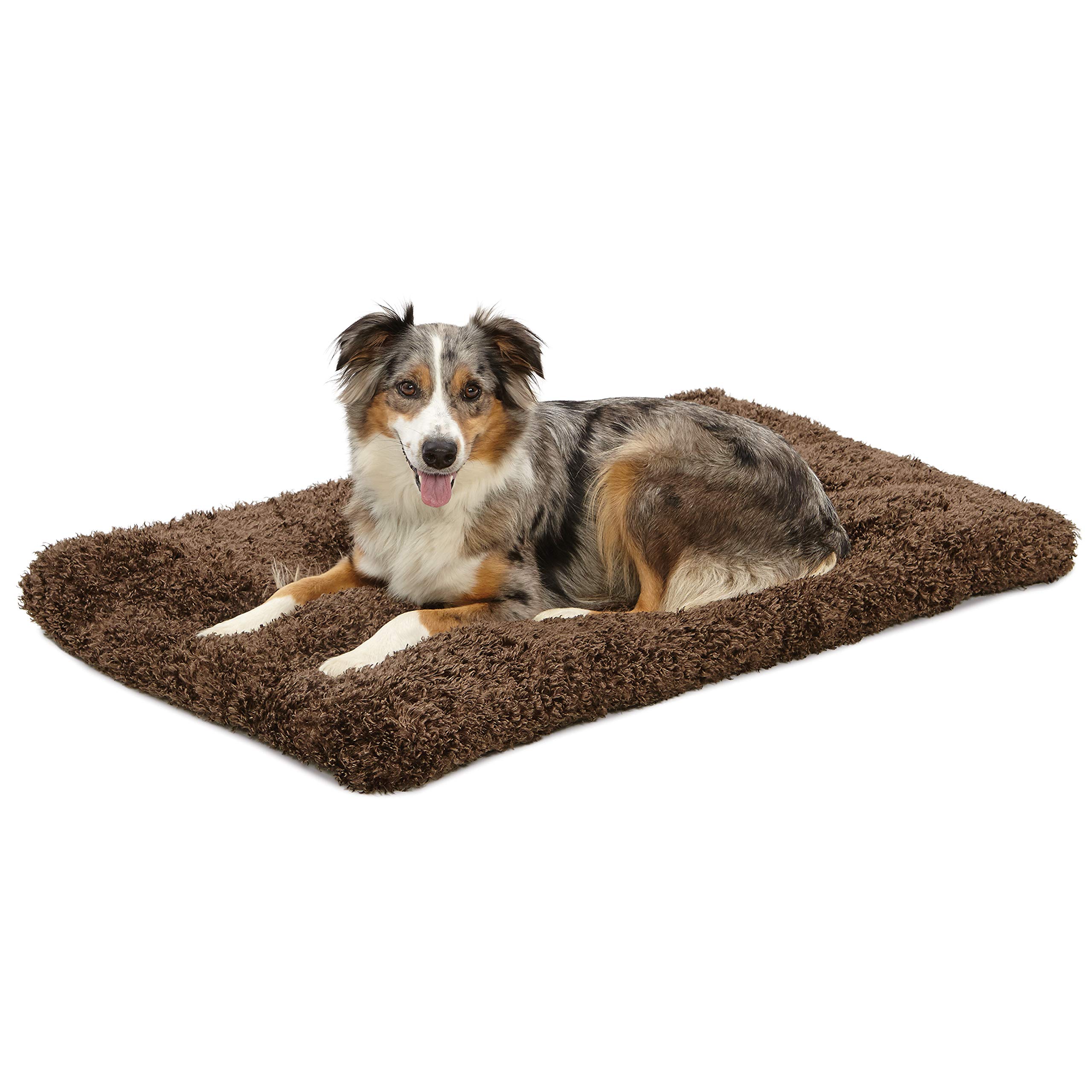 MidWest Homes for Pets Large QuietTime Deluxe Coco Chic Pet Bed, Ultra-Soft & Ov