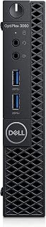 DELL OptiPlex 3060 8th gen Intel® Core™ i3 i3-8100T 8 GB DDR4-SDRAM 128 GB SSD Black Mini PC (Renewed)