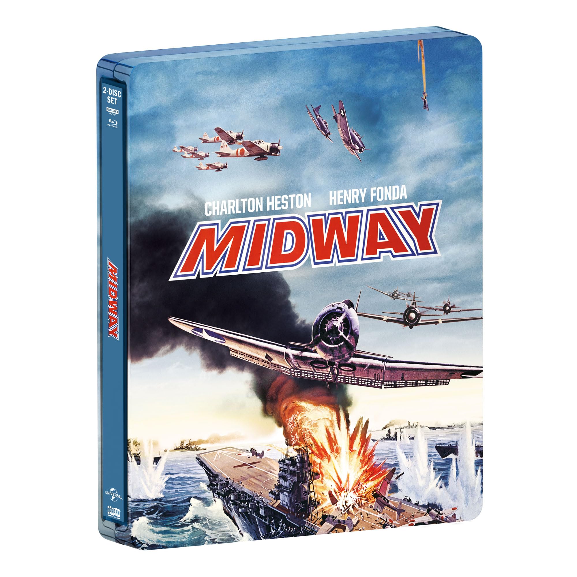 Midway (1976) - Limited Edition Steelbook 4K Ultra HD + Blu-ray