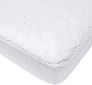 American Baby Company Waterproof Fitted Crib Mattress Protector 52" x 28" | Quilted, Noiseless, Soft &amp; Breathable Crib &amp; Toddler Mattress Pad Cover