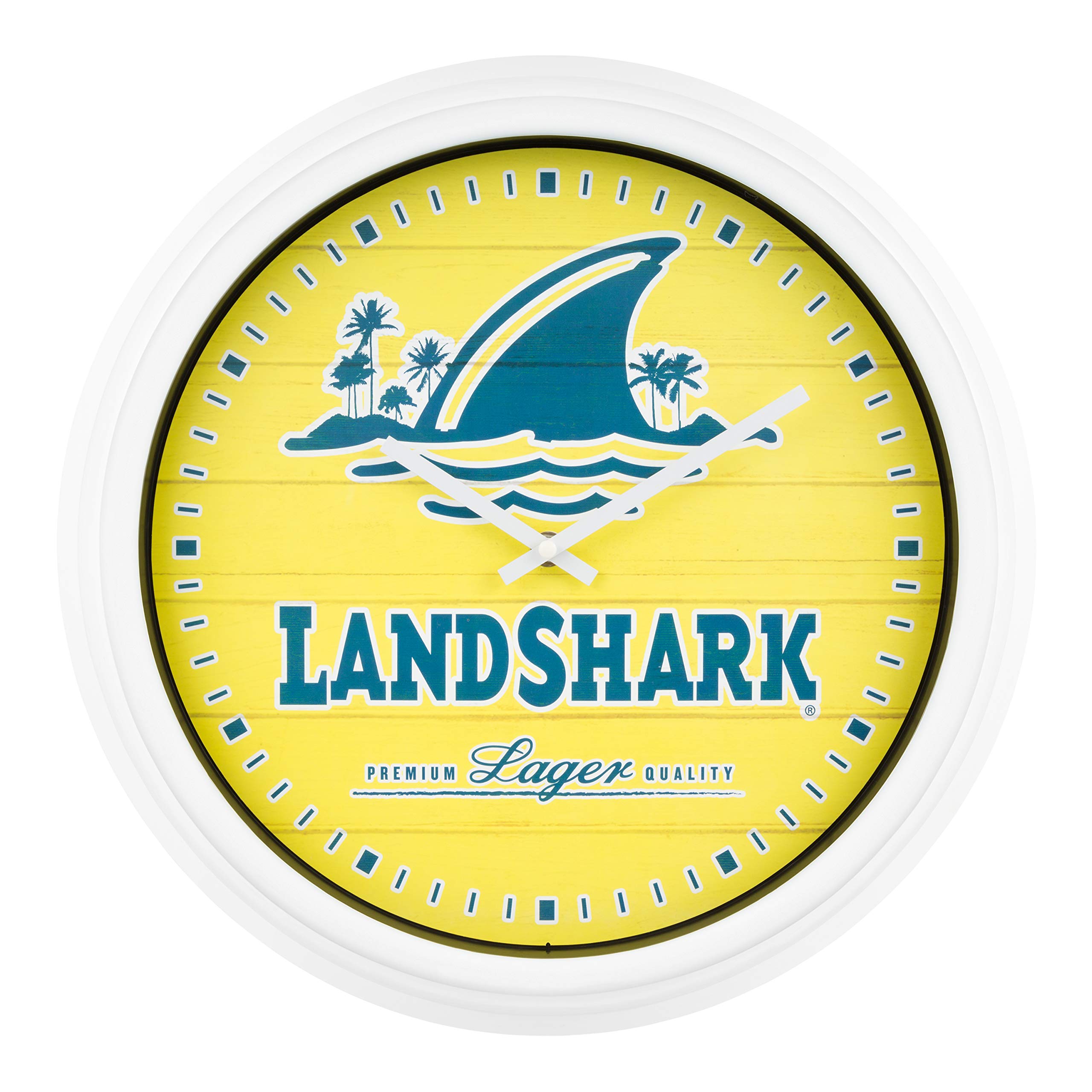 La Crosse Technology 433-3841LS 15.75 Inch Landshark Indoor/Outdoor Analog Wall 