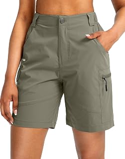 Viodia 7"/9"/11" Hiking Cargo Shorts for Women with Pockets