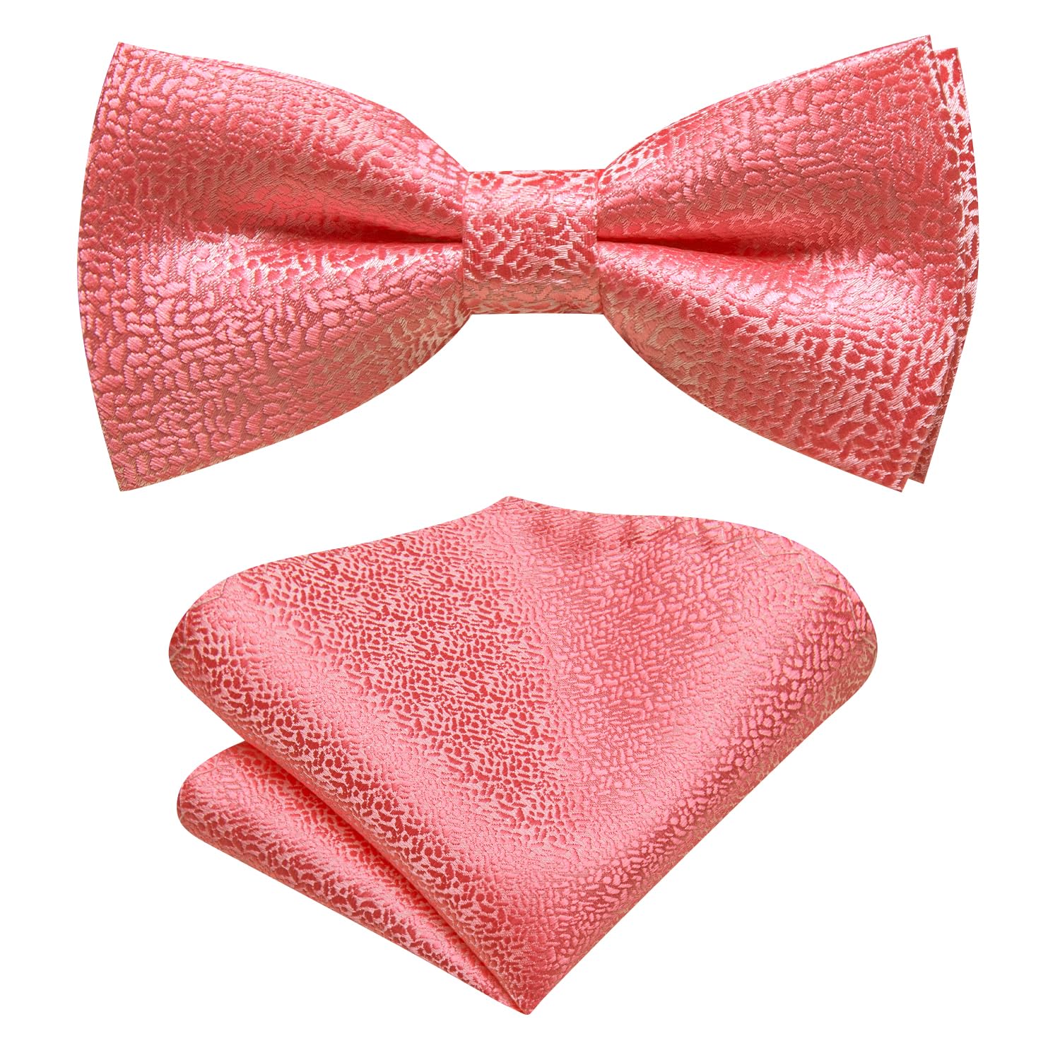 Hi-Tie Bow Ties for Boys Pre-Tied Silk Kids Bow Tie Adjustable Boys Bowties with