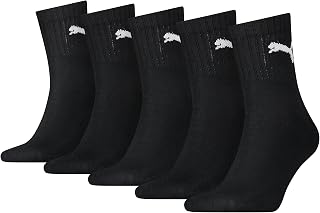 PUMA Short Chaussettes Mixte (lot de 5)