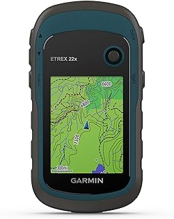 Garmin eTrex 22x, Rugged Handheld GPS Navigator, black/navy
