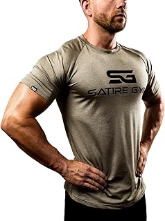 Satire Gym - Men's Slim Fit Fitness T-Shirt